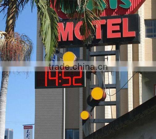 5" IP43 6 Digits Led Digital Clock Display