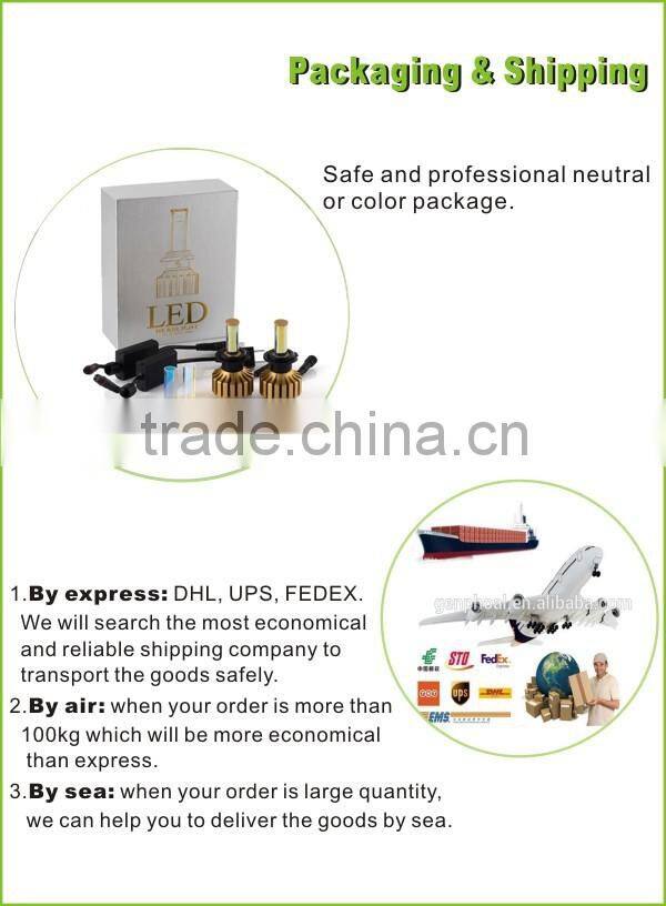 2016 factory price high lumen car headlight manufacturer