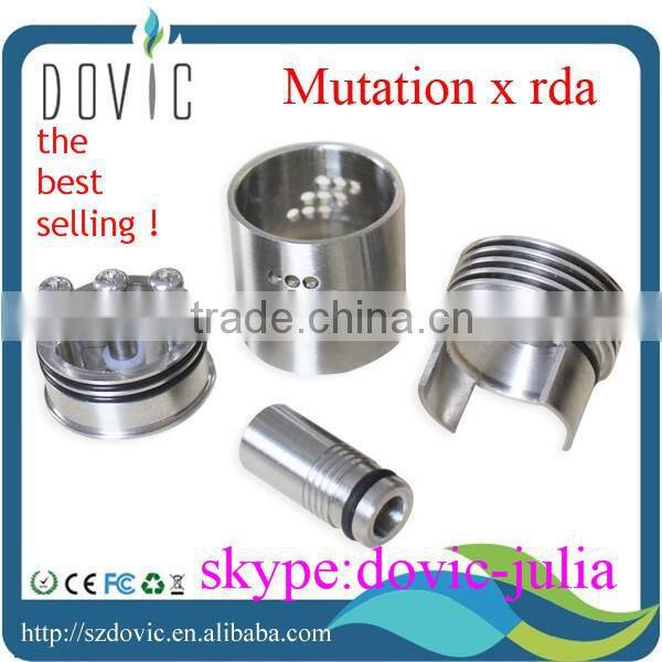 best selling !!! plume veil rda/ mutation x clone atomizer 1:1 clone mutation x rda atomizer