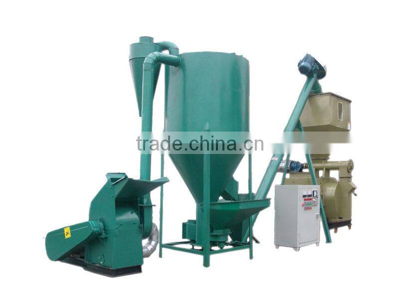 Sinoder Brand CE Complete Feed Granules Production Line Machine/poultry feed pellet making line