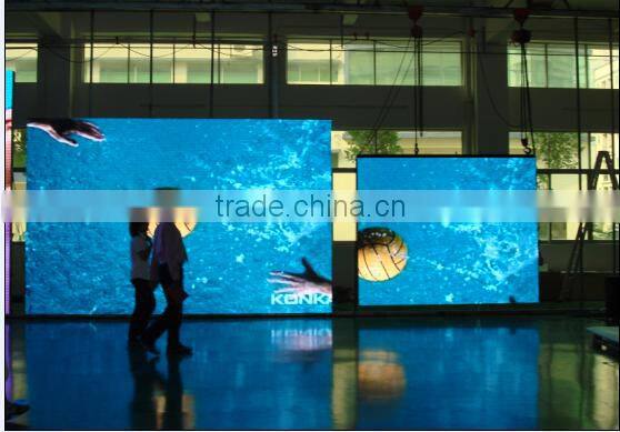 High brightness full color p6 DIP 3in1 led display