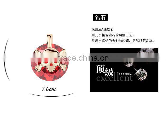 11084 AAA excellent zircon artificial jewellery micro pave earrings