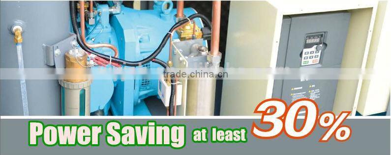 Oil free Copper rotor screw air compressor (TW30S)