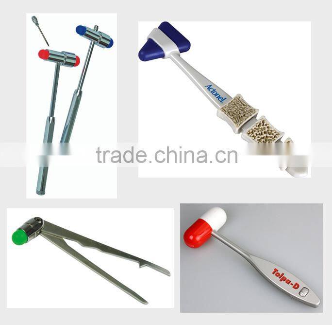 V-GF06-12 Neurological Strawberry-shape with Zinc alloy handle with PVC head reflex Hammer