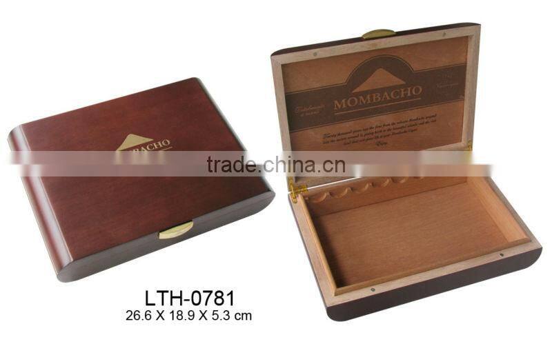 custom MOMBACHO wooden cigar packing box wholesale cigar gift set price