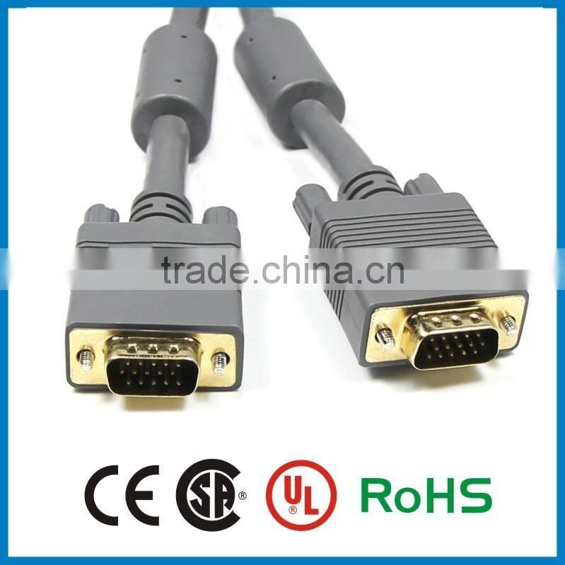 Shenzhen vga cable male to male