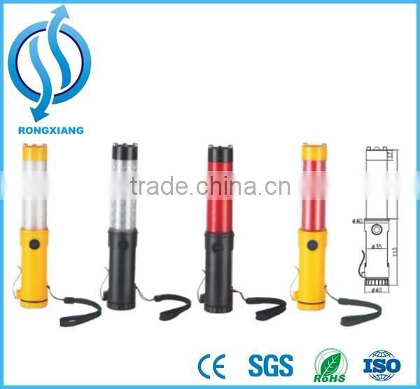 Traffic light Baton Outdoor Safety Traffic Control Warning LED Light Flashing Wand Baton