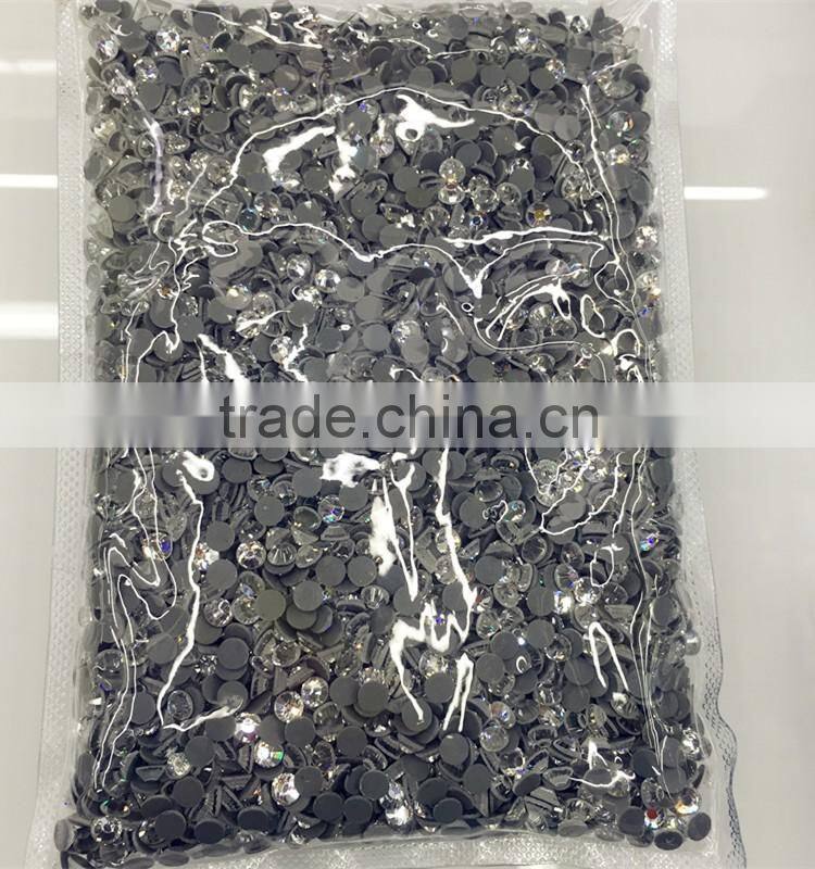 super shining well cut thin side light grey glue ss30 dmc hotfix rhinestone