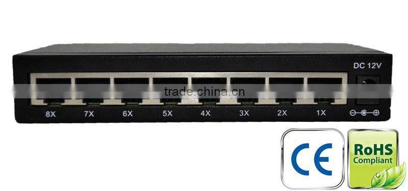 8 Port 10/100/1000M Gigabit Ethernet Switch TH-1008G