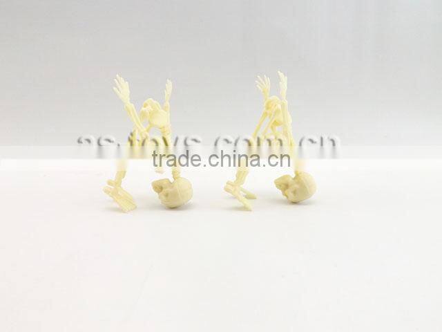 Halloween Small Plastic Toy Skull Model for sale