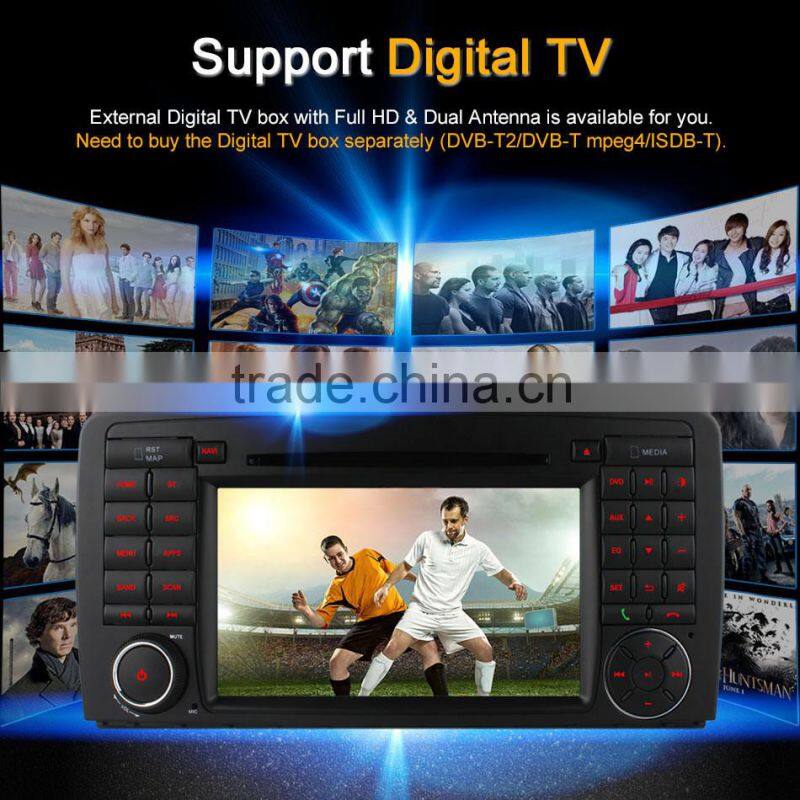 Ownice C300 quad core dvd multimedia For Mercedes Benz R Class R350 support Bluetooth stereo steering wheel control