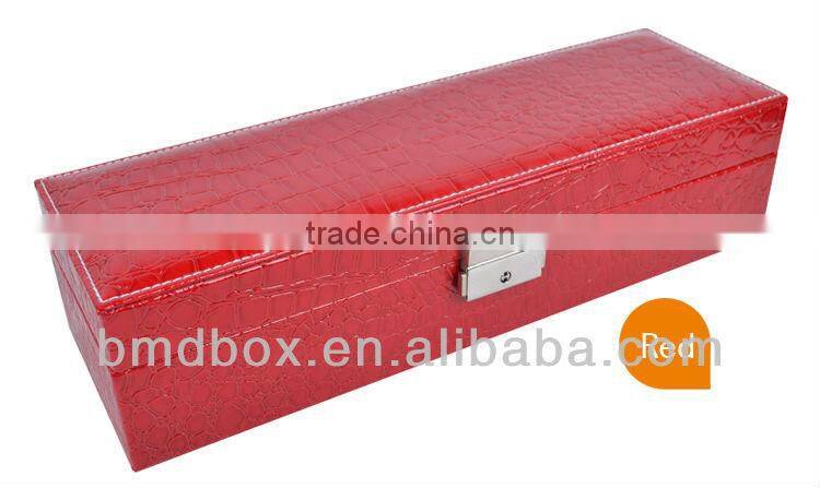 wholesale return gifts 7 slots handmade leather watch storage boxes