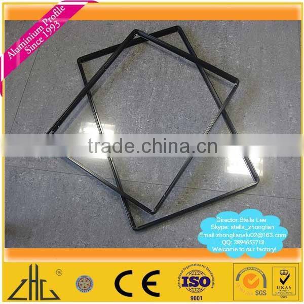 Wow!! Aluminium photo frame punch holes manufacturer/cnc aluminium machining picture frame/ cnc machining aluminium price per kg