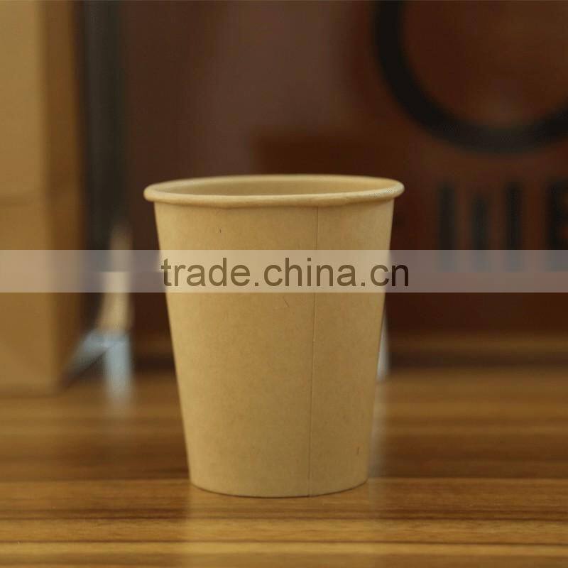 Different size french fries kraft paper cup