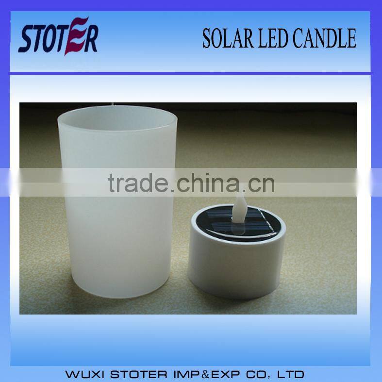cheap solar led candle for yard/garden