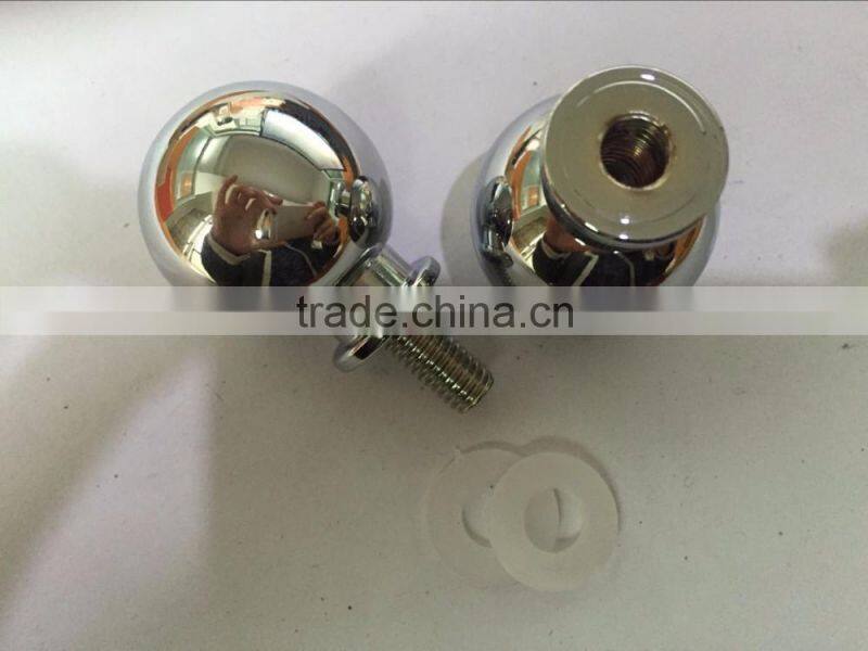 Glass shower door handle polish door handle for bathrroom shower door