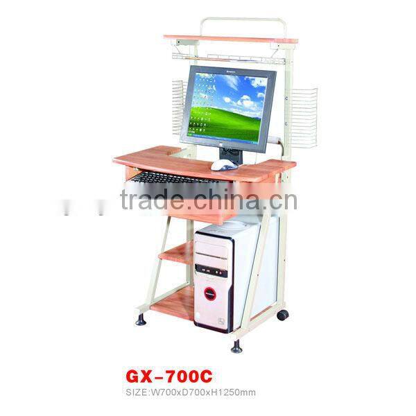 GX-700BA white or black color small computer table