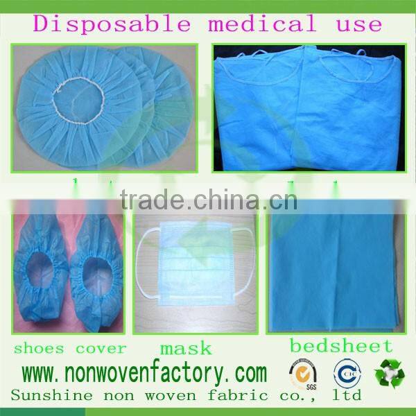 PP nonwoven 80gsm to Die-cut handle shopping bag