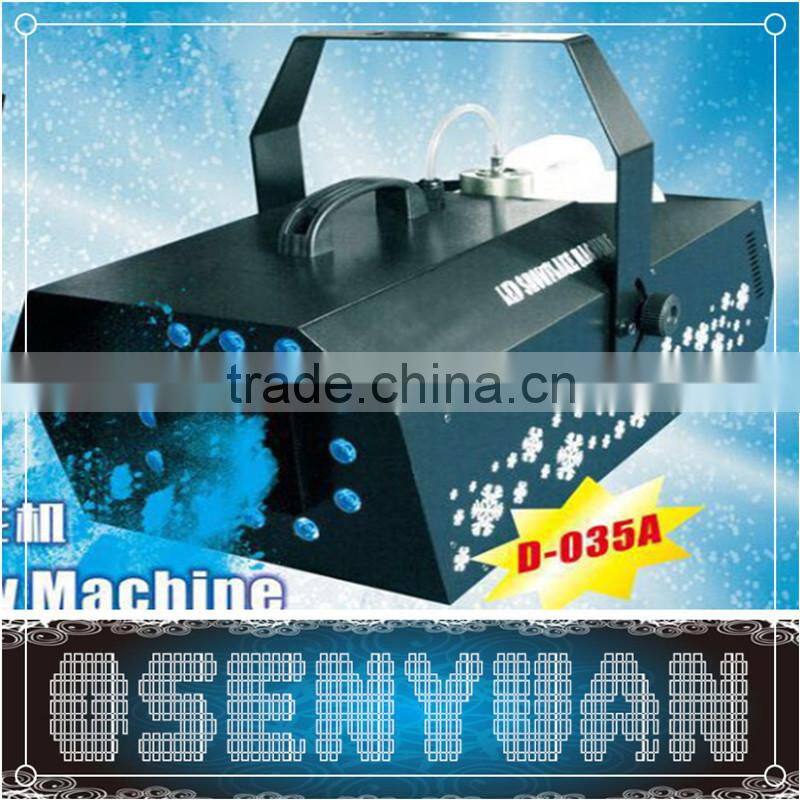 12led*10w Snow Making Machine/ Snow Maker for indoor & out door