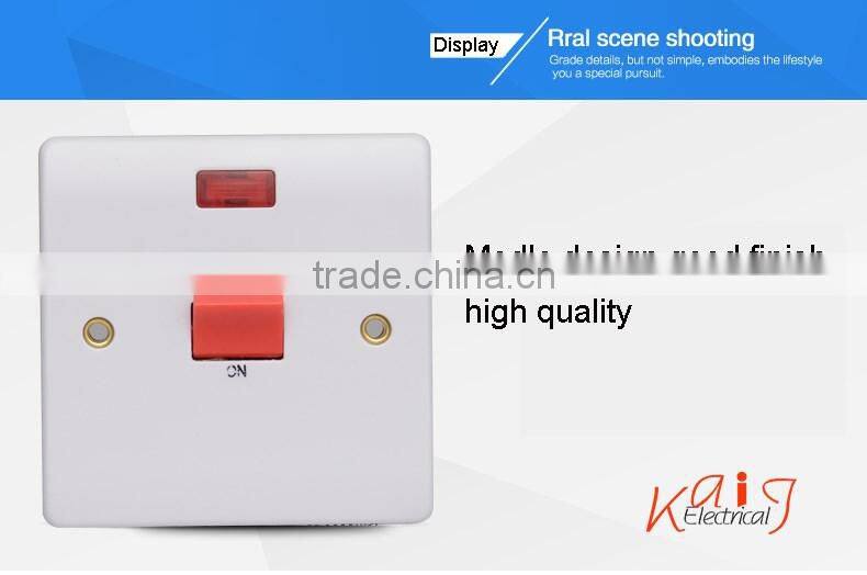 British Standard 45A Electrical Wall Switch