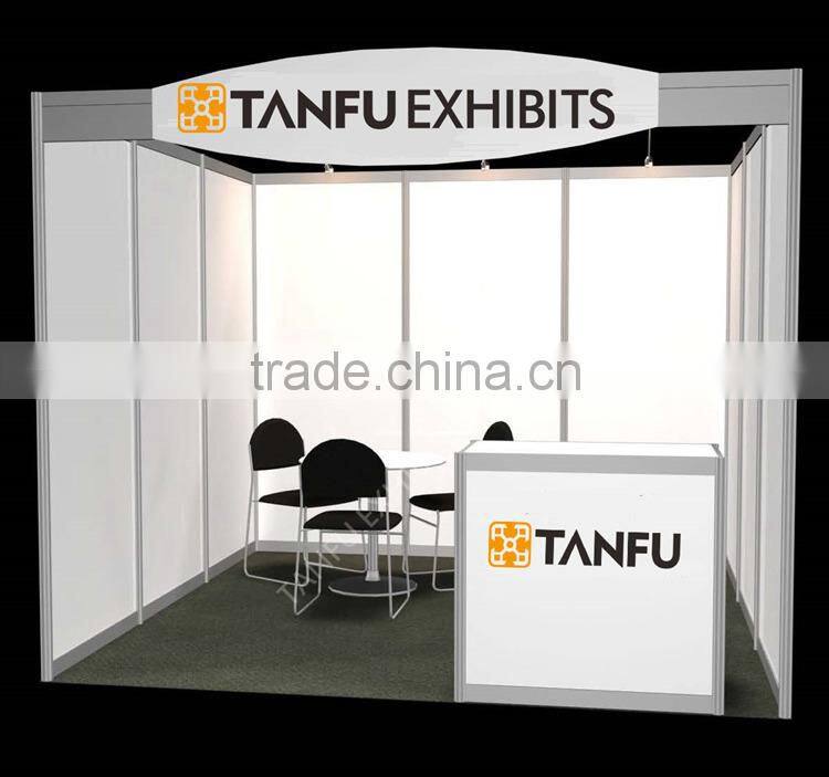 3x3 or 10x10 Shell Scheme Exhibition Booth from TANFU