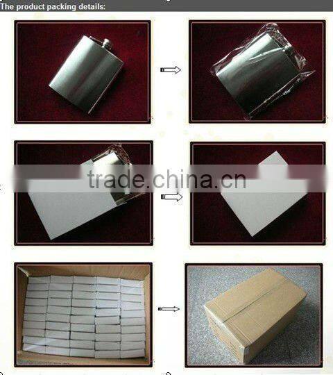 Kit Flagon(Stainless steel hip flask set)