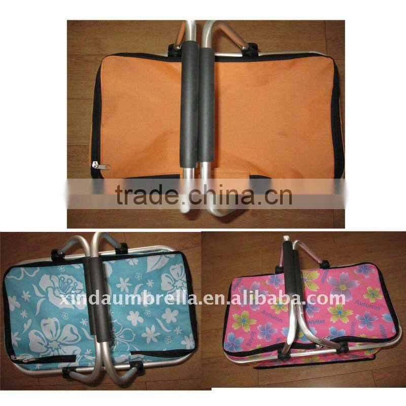 supermarket fold Shopping Basket with dubble screw