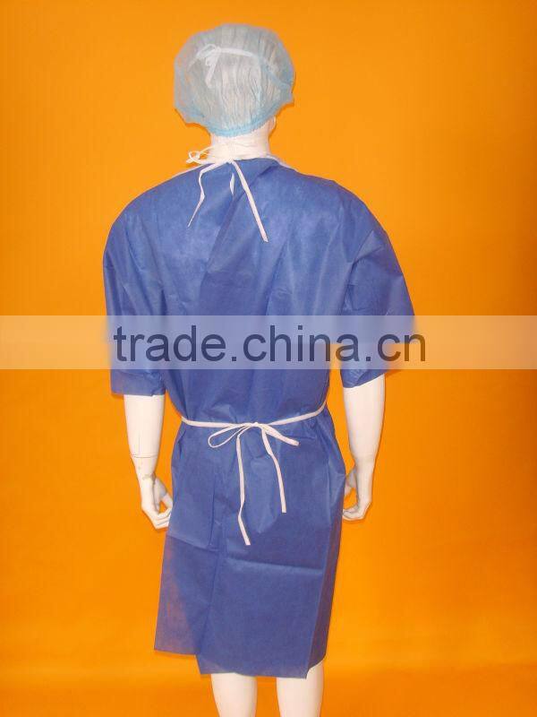 Medical and surgical nursing dress gown,nurse gown