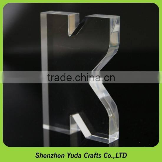 crazy selling plexiglass pmma crafts block crystal clear glass acrylic element block