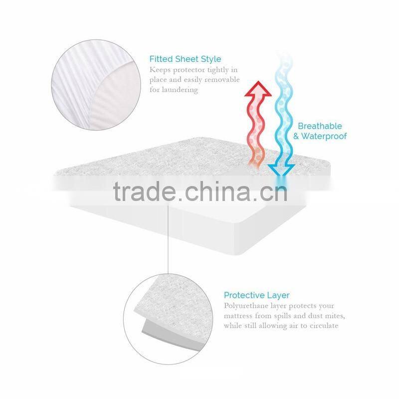 Factory Direct Sales Polyester Anti-Slip Warm Mattress Pads