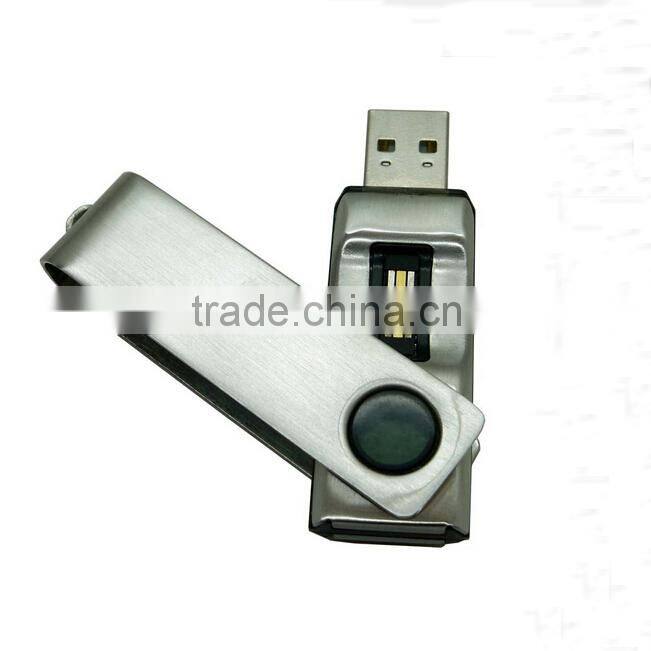 promo biometric fingerprint usb with free logo custom usb