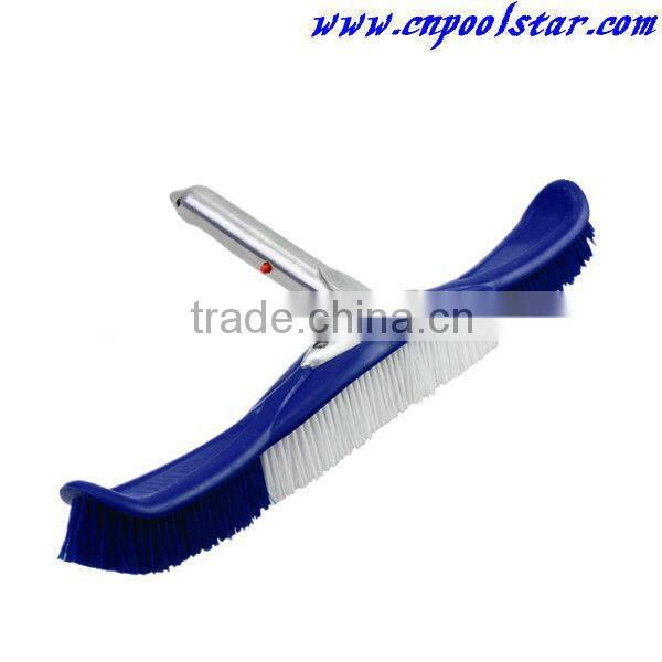 Hose Cleaning Brush 5.5:/14cm Polybristle Wall Brush with Alu Handle (P1407)