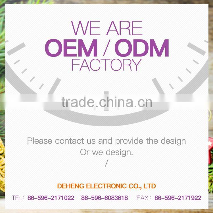 DEHENG Modern original design home decorative 3D DIY gift wall clock