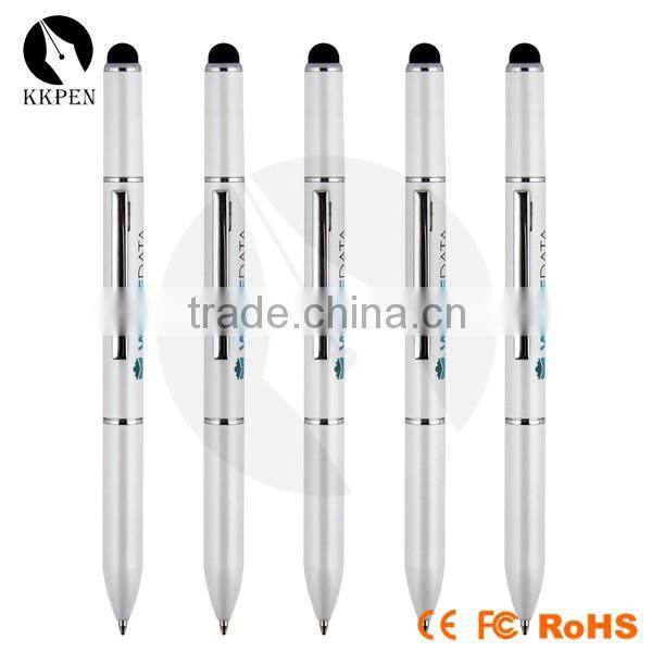 KKPEN High-Tech Roll Printing Multifunction Metal Touch Pen