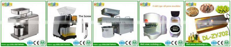 Professional hemp seed peanut oil press machine