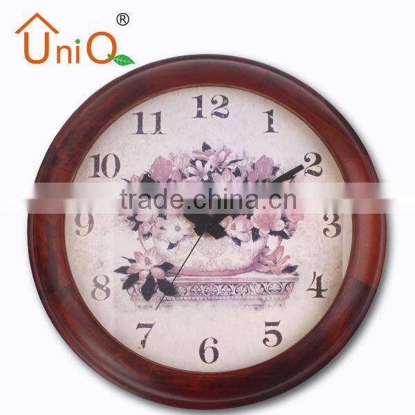 W1606 antique wall clock design