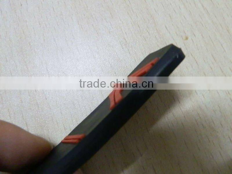 truck gifts rubber key holder with 3.5cm metal ring