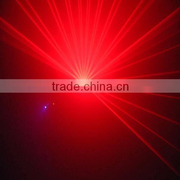 100mW laser beam effect red laser light
