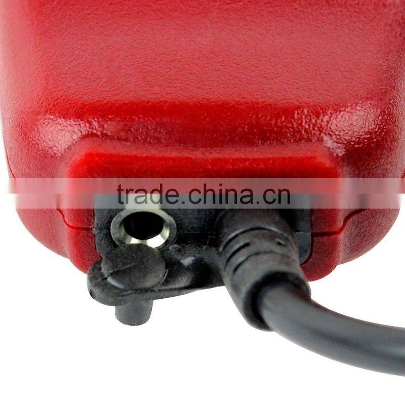 New Red Frosted Shell Waterproof IP54 3.5mm Mono Jack PTT Handheld shoulder Speaker MIC For Motorola Radio GP2000 GP2100 GP300 G