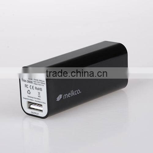 Power Bank Thin 2,600 mAh (Black)