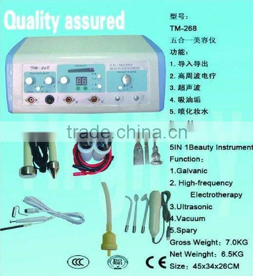 high frequency galvanic facial machine price tm-268