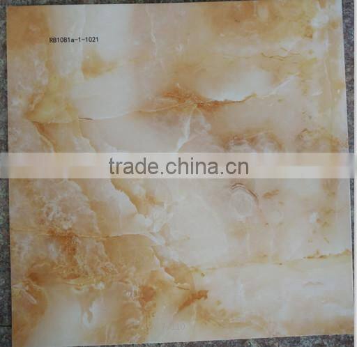 500x500 Marble look bathroom floor tile