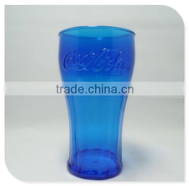 high quality Coca 16oz food grade plastic cup