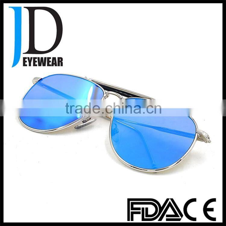 Germany fashion design women metal sunglasses.