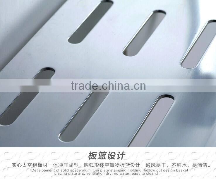 2016-2017 high quality aluminium bathroom wall mounted metal expandable towel racks