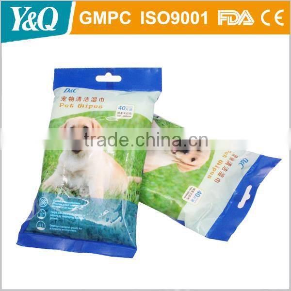 Factory OEM Pet Clean Wet Wipes