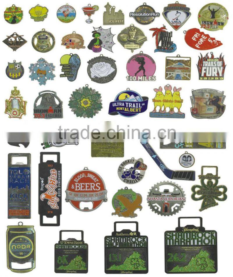 Bronze plating custom metal Marathon medal