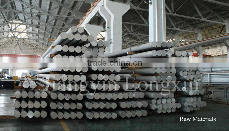 High quality silver anodized auminum solar panel bracket profile