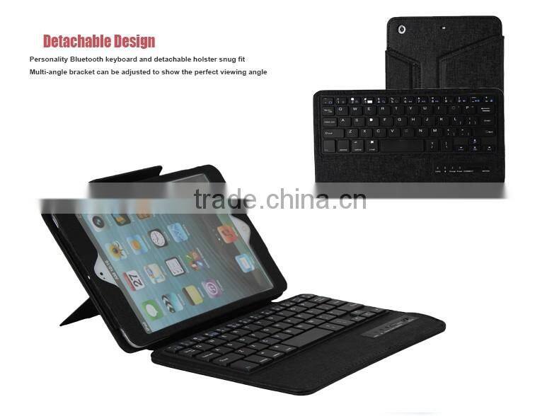 Top grade hot sell wireless keyboard for tablet pc iPad mini1/2/3-SPM02