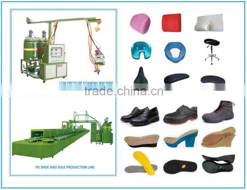 China Best Quality PU Foam Shoe Sole Making Machine
